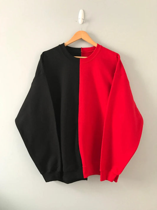 Half & Half Shirts (Sweatshirt)